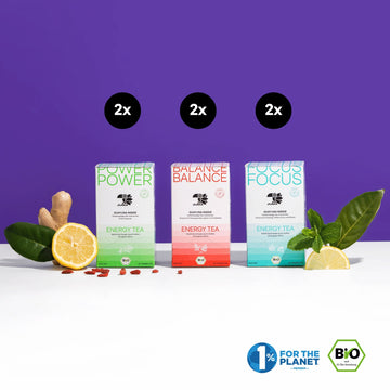 HOT ENERGY PROBIERSET (6x 20 Teebeutel)