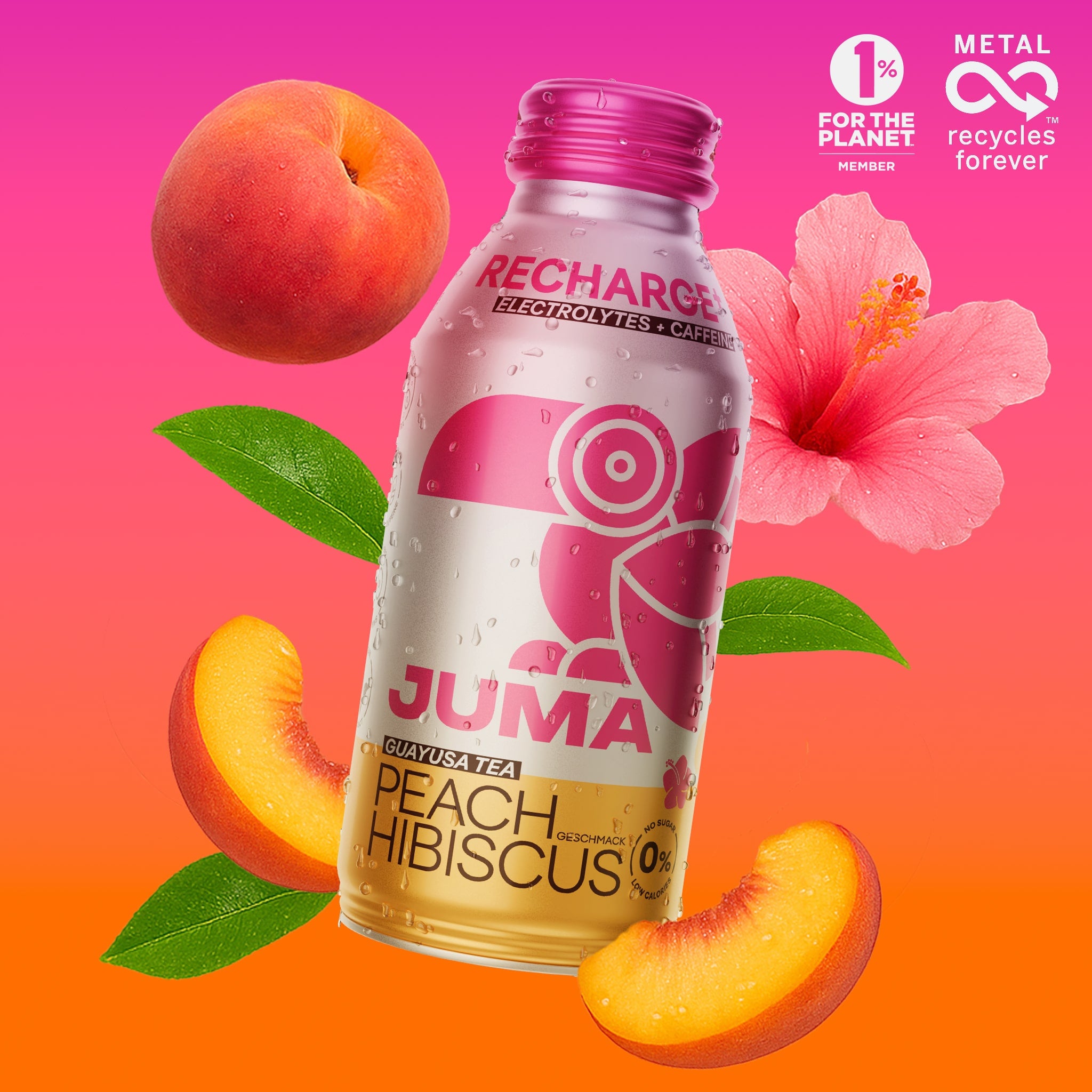 RECHARGE+ PEACH & HIBSICUS (inkl. Pfand)